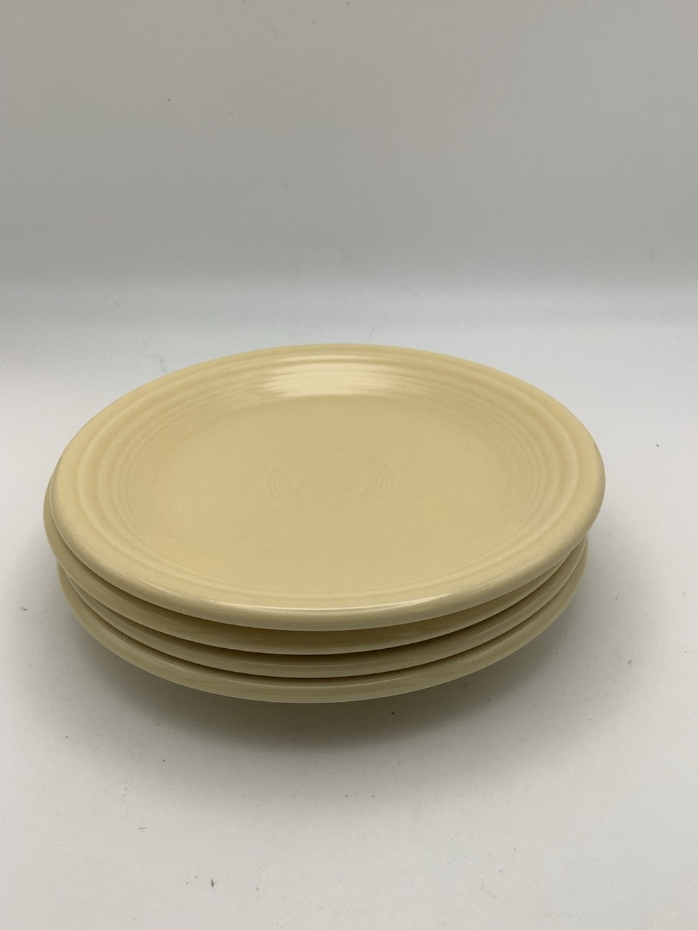 Four Fiesta Dessert Plates